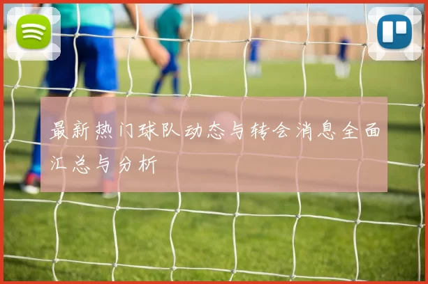 最新热门球队动态与转会消息全面汇总与分析