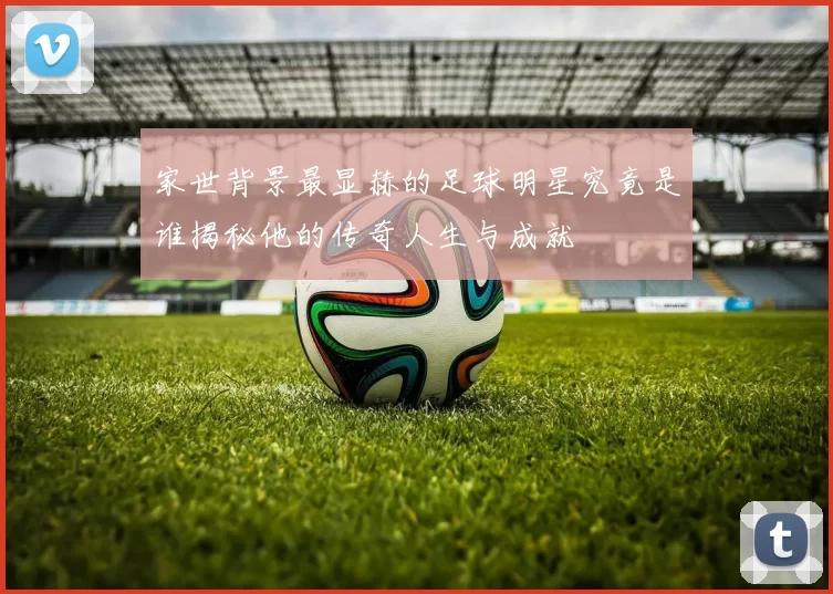 家世背景最显赫的足球明星究竟是谁揭秘他的传奇人生与成就