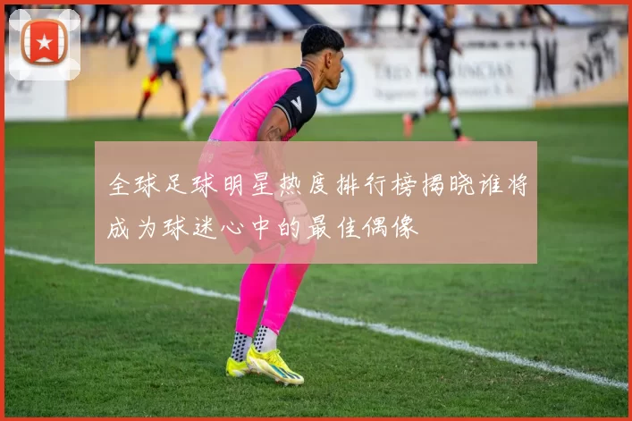 全球足球明星热度排行榜揭晓谁将成为球迷心中的最佳偶像